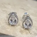 BRINCO PRATA LUXO GOTA	