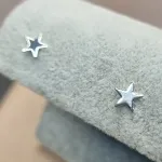 BRINCO PRATA STAR MACIÇO M	