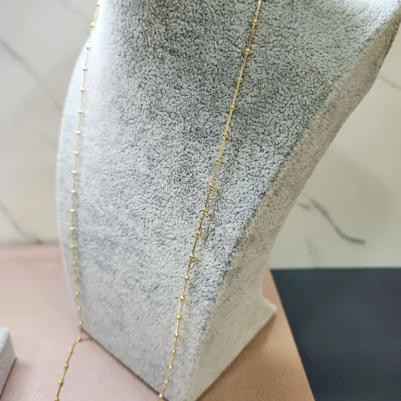 COLAR LONGO OURO B