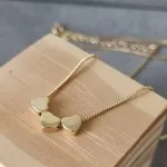 COLAR OURO 3 CORAÇÕES	