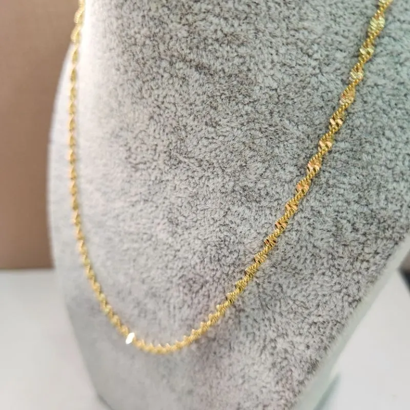 COLAR OURO ASPIRAL