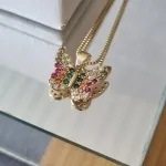 COLAR OURO BORBOLETA CRAV R 	