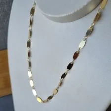 COLAR OURO CHOKER ARROZ