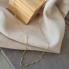 COLAR OURO CHOKER BOLINHAS MINI