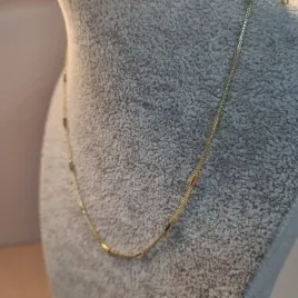COLAR OURO CHOKER PININHOS	