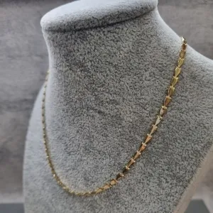 COLAR OURO CHOKER SETAS	
