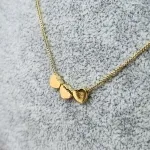 COLAR OURO CORAÇÃO 3