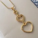 COLAR OURO CORAÇÃO 3 Z