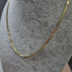 COLAR OURO CORR DIAMANTADA	