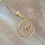 COLAR OURO DIVINO VAZADO ZIRC C