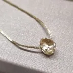 COLAR OURO GOTINHA MORGANITA	