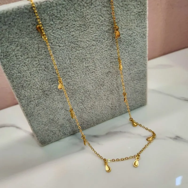 COLAR OURO GOTINHAS