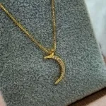 COLAR OURO LUA MINGUANTE