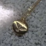 COLAR OURO MEDALHA DIVINO	