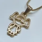 COLAR OURO MENINA V	
