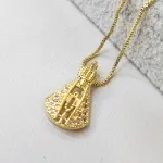 COLAR OURO NS CRISTAL	