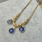 COLAR OURO OLHO 3