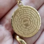 COLAR OURO PAI NOSSO
