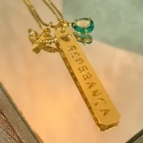 COLAR OURO PATUÁ ESPERANÇA	