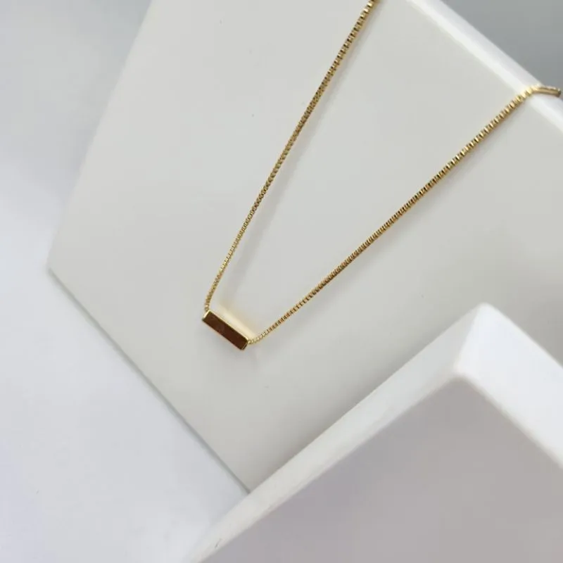 COLAR OURO PINO HORIZONTAL
