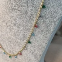 COLAR OURO RAINBOW TIFFANY	