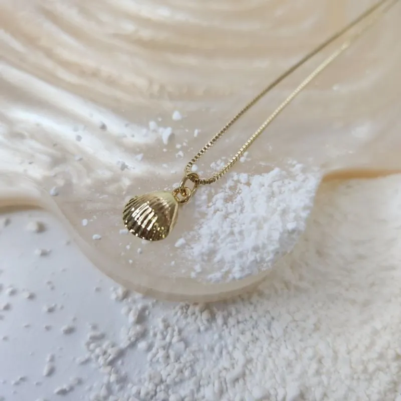 COLAR OURO SHELL