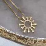 COLAR OURO SOL