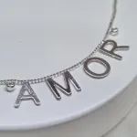 COLAR PRATA AMOR