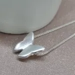 COLAR PRATA BORBOLETA L	