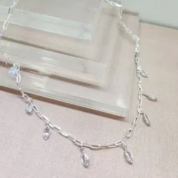COLAR PRATA CARTIER NAVETE ARROZ B	