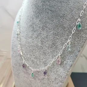 COLAR PRATA CARTIER NAVETE ARROZ C	