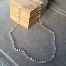 COLAR PRATA CHOKER CORA V