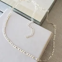 COLAR PRATA CHOKER FIGARO