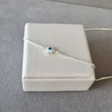 COLAR PRATA CHOKER OLHO	