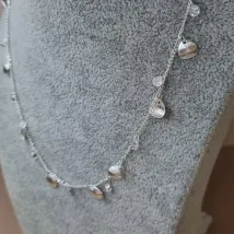 COLAR PRATA CHOKER PING CONC