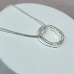 COLAR PRATA CIRCULO