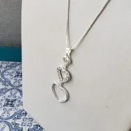 COLAR PRATA CORAÇÃO 3 V Z