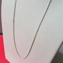 COLAR PRATA CORRENTARIA PORTUGUESA