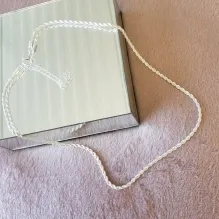 COLAR PRATA CORRENTE BAIANA	