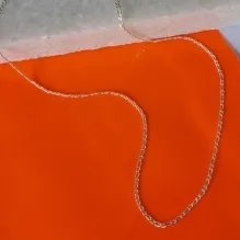 COLAR PRATA CORRENTE FÍGARO