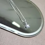 COLAR PRATA ESTRELA LUZ