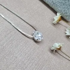 COLAR PRATA GOTINHA CRISTAL	