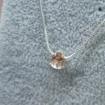 COLAR PRATA GOTINHA MORGANITA	