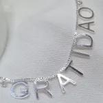 COLAR PRATA GRATIDÃO