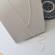 COLAR PRATA GRAVATA PINO