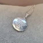 COLAR PRATA HOOPONOPONO	
