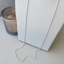COLAR PRATA LONGO RIVIERA