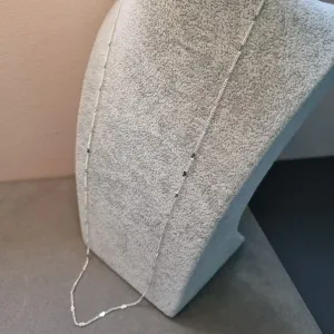 COLAR PRATA LONGUINHO C 60CM