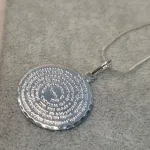 COLAR PRATA MANDALA PAI NOSSO	