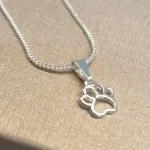 COLAR PRATA PATA PET	